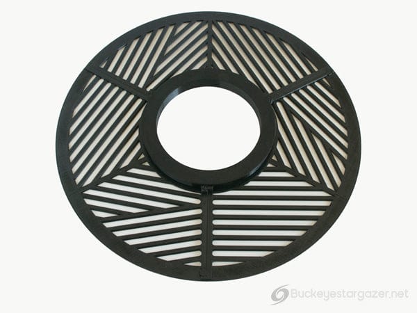 Buckeye Stargazer Accessory Buckeye Stargazer 3D-Printed Tri-Bahtinov Masks for Meade Scopes for Collimation and Focus