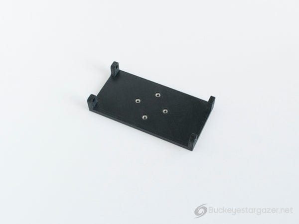 Buckeye Stargazer Accessory Powerbox Advance Bracket Buckeye Stargazer 3D-Printed Pegasus Powerbox Mounting Solutions - Black