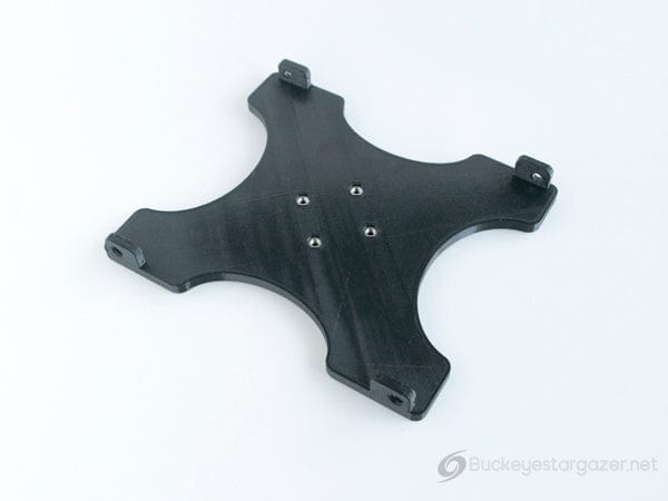 Buckeye Stargazer Accessory Ultimate Powerbox V2 New Bracket - All Aluminum Buckeye Stargazer 3D-Printed Pegasus Powerbox Mounting Solutions - Black
