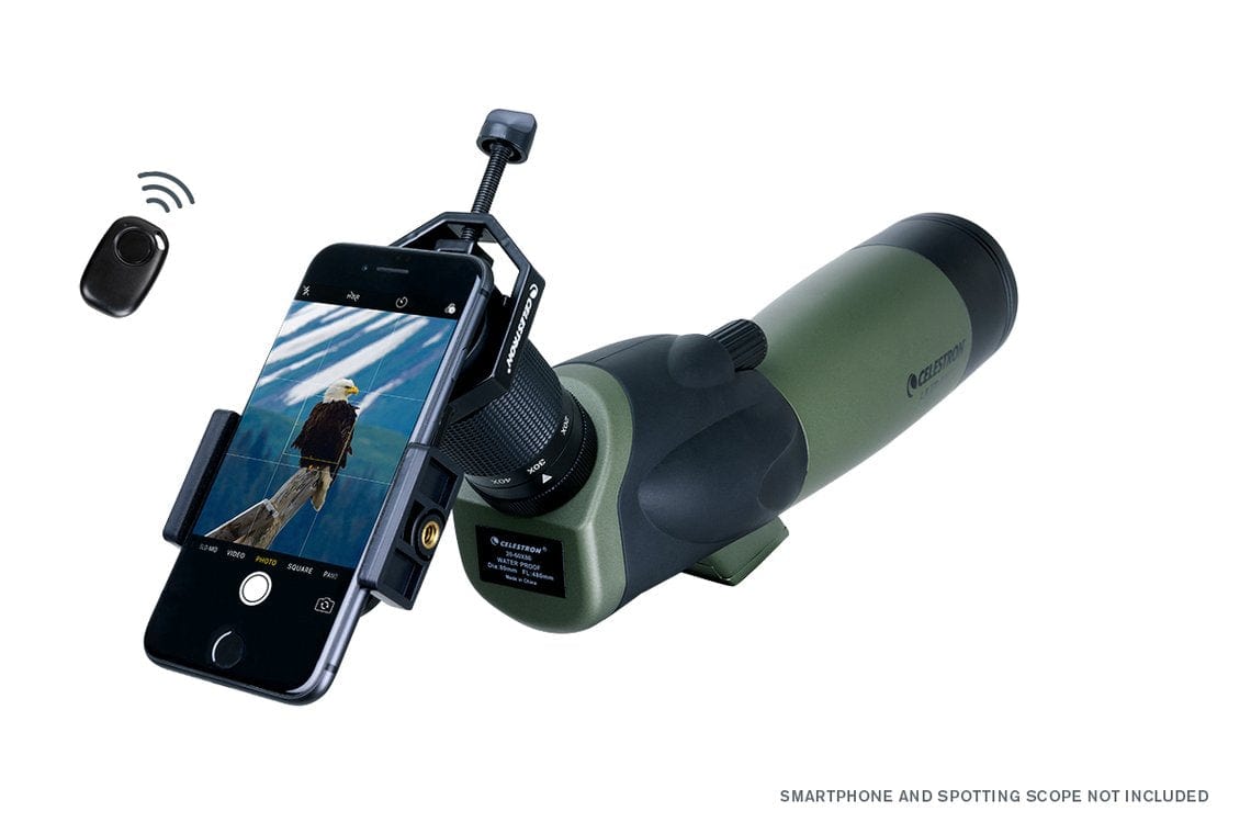 Celestron Accessory Celestron Basic SmartPhone Adapter DX Kit with BlueTooth Shutter Control - 81037
