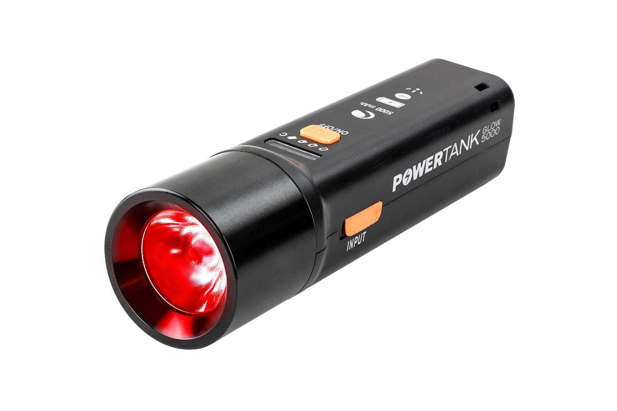 Celestron Accessory Celestron PowerTank Glow 5000 5Ah 5V (25Wh) PowerTank and Red Flashlight - 93585