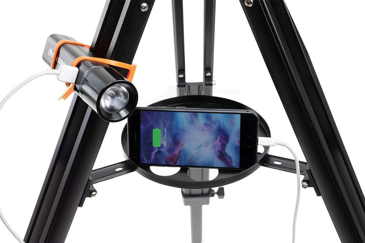 Celestron Accessory Celestron PowerTank Glow 5000 5Ah 5V (25Wh) PowerTank and Red Flashlight - 93585