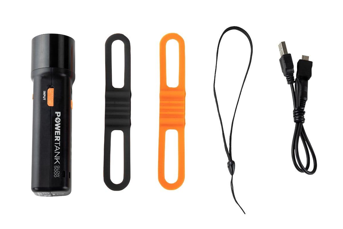 Celestron Accessory Celestron PowerTank Glow 5000 5Ah 5V (25Wh) PowerTank and Red Flashlight - 93585