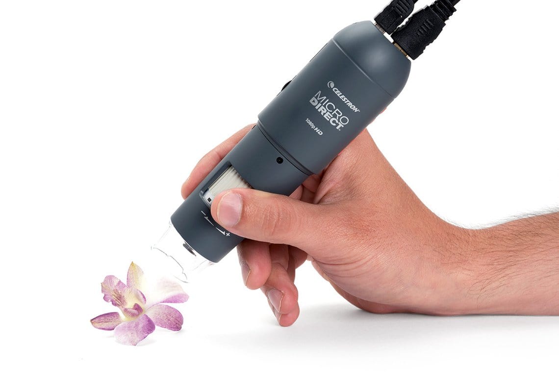 Celestron Microscope Celestron MicroDirect 1080p HD Handheld Digital Micro - 44316