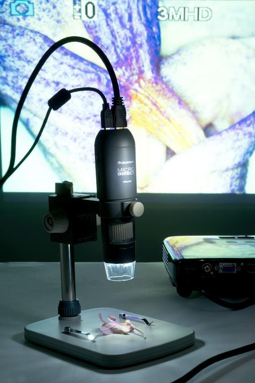 Celestron Microscope Celestron MicroDirect 1080p HD Handheld Digital Micro - 44316