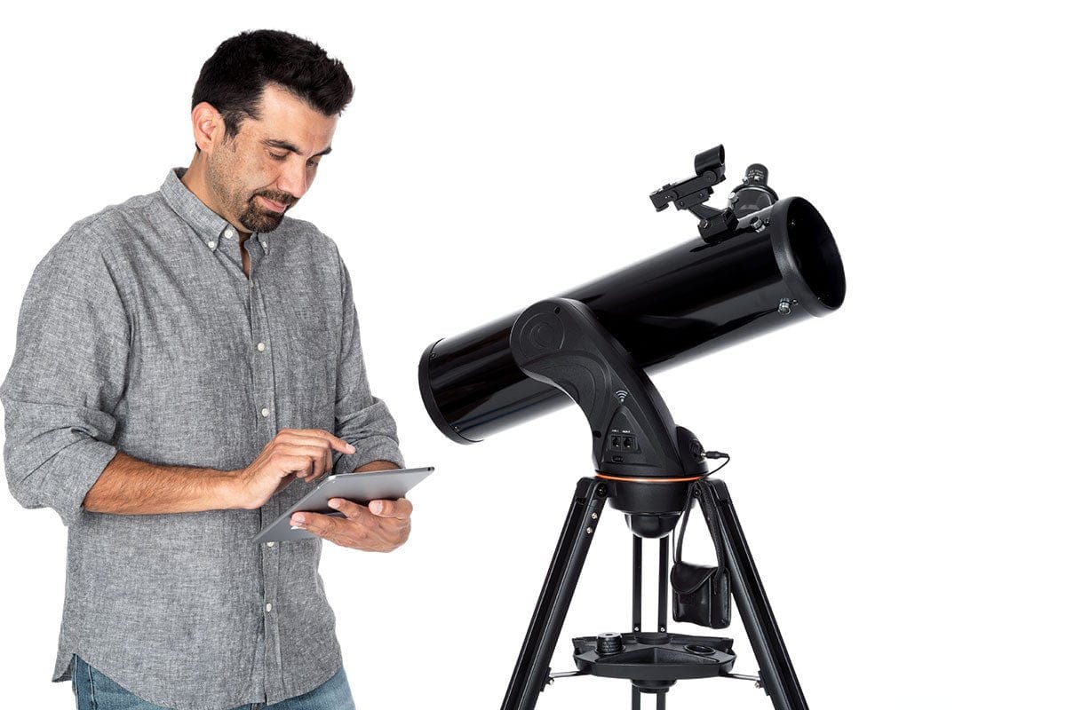 Celestron Telescope Celestron Astro Fi 130 Wi-Fi Newtonian Telescope - 22203