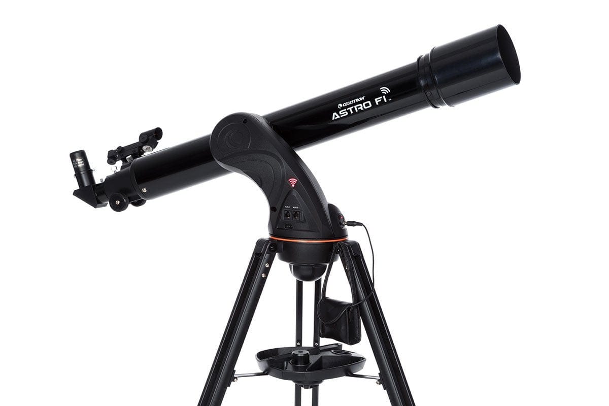 Celestron Telescope Celestron Astro Fi 90 Wi-Fi Refractor Telescope - 22201