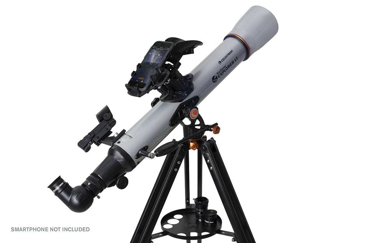 Celestron Telescope Celestron StarSense Explorer LT 80AZ Smartphone App-Enabled Refractor Telescope - 22451