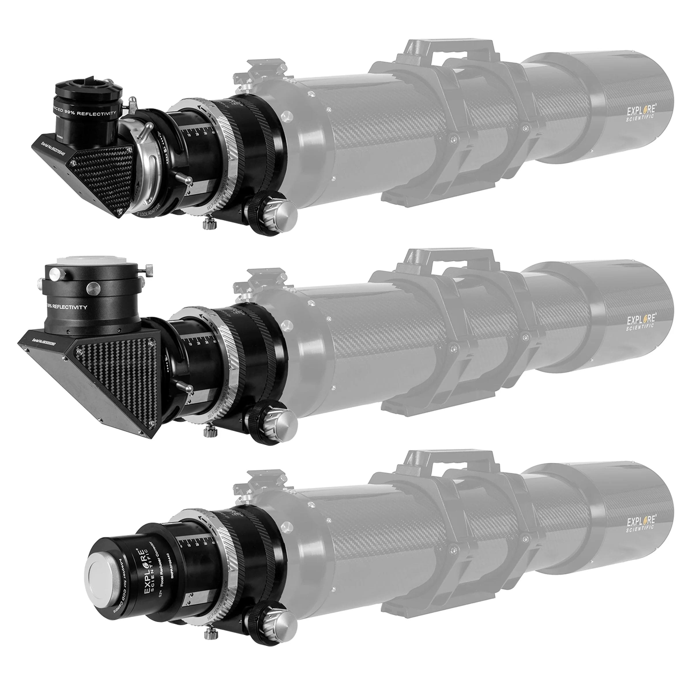 Explore Scientific Accessory Explore Scientific 3-inch Self-Centering Focuser - ES-FOC3