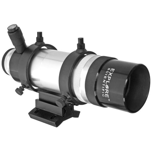 Explore Scientific Accessory Explore Scientific 8x50 Straight Through Illuminated Viewfinder with Bracket and NEW Long Battery Life Illuminator II - VFEI0850-01