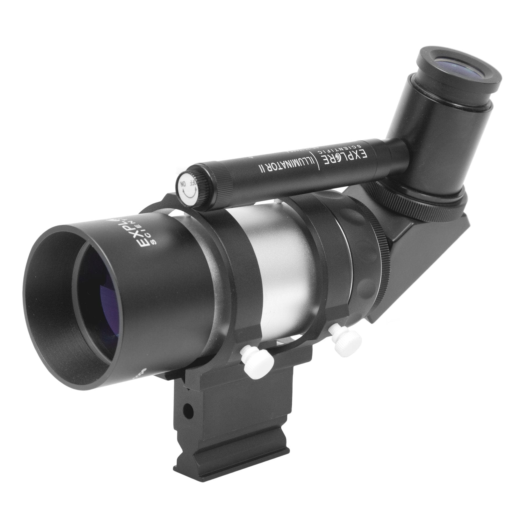 Explore Scientific Finder Scope Explore Scientific 8x50 Illuminated Right Angle Polar Finder Scope with NEW Long Battery Life Illuminator II - VFEI0850-RA