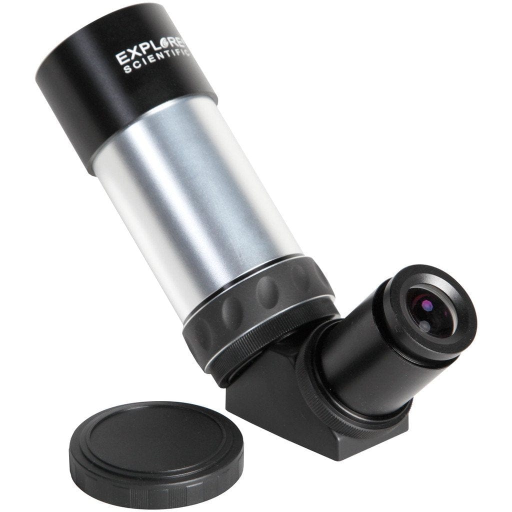 Explore Scientific Finder Scope Explore Scientific 8x50 Illuminated Right Angle Polar Finder Scope with NEW Long Battery Life Illuminator II - VFEI0850-RA