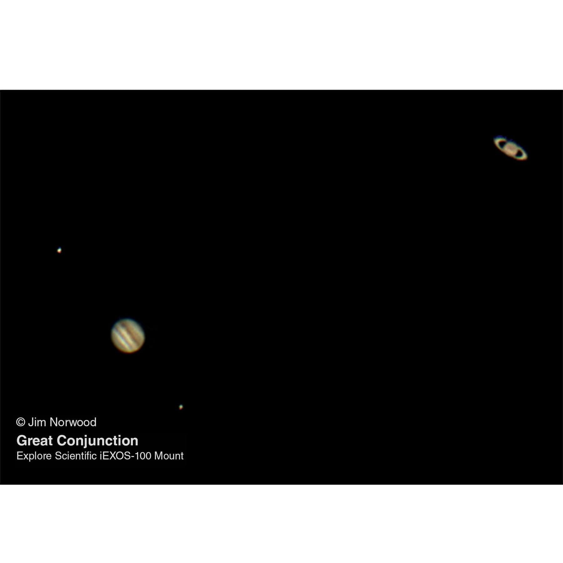 Explore Scientific Mount Explore Scientific iEXOS-100-2 PMC-Eight Equatorial Tracker System with WiFi and Bluetooth - iEXOS-100-2