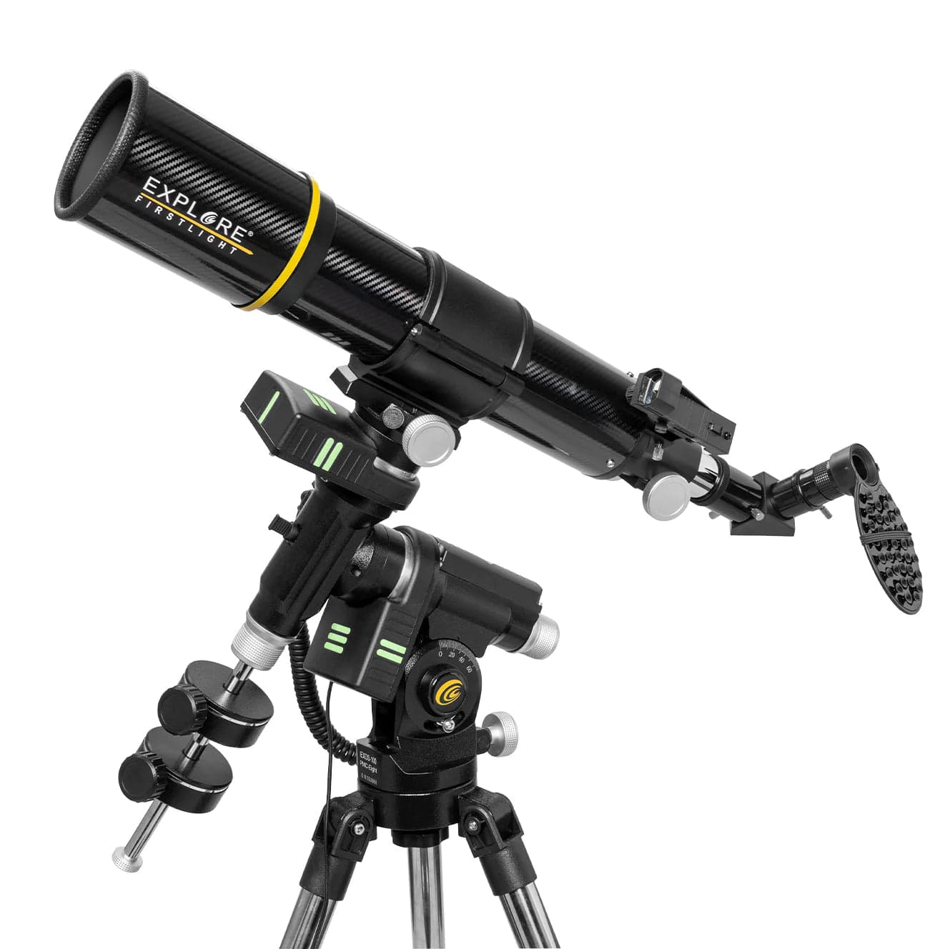 Explore Scientific Telescope Explore Scientific FirstLight 80mm CF Telescope Go-To Tracker Combo with Solar Filter - ES-FLAR80640CF-IEXOS