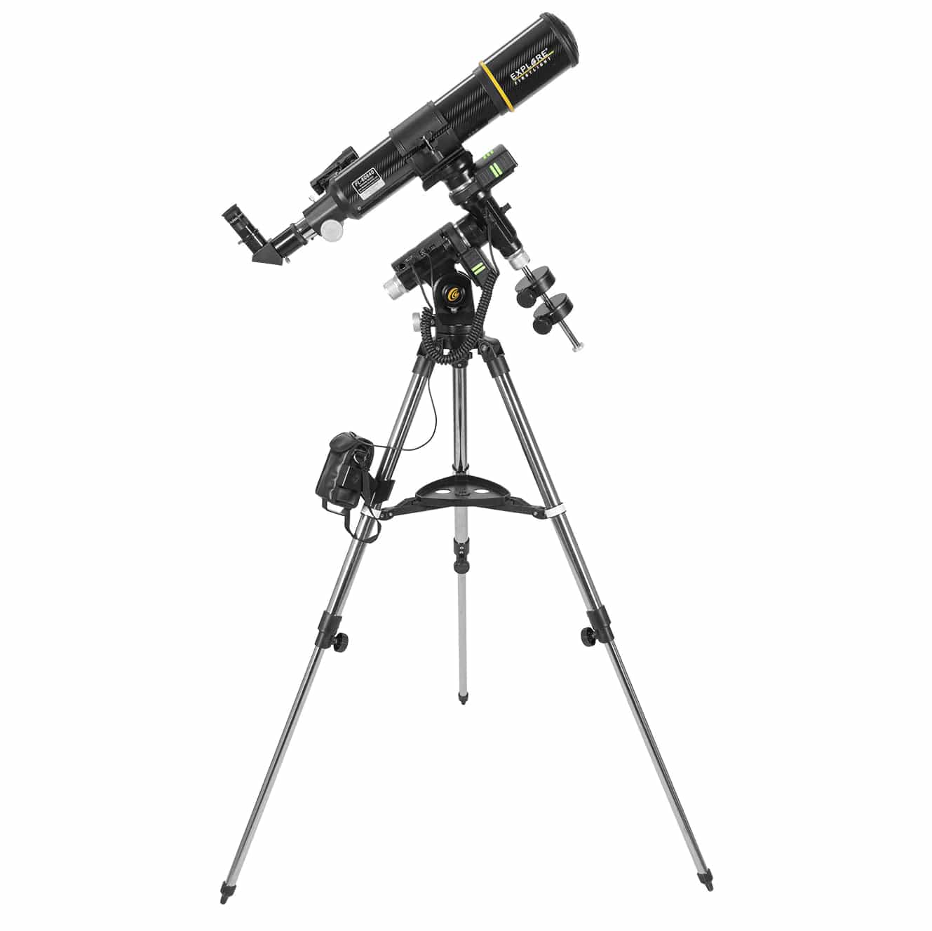 Explore Scientific Telescope Explore Scientific FirstLight 80mm CF Telescope Go-To Tracker Combo with Solar Filter - ES-FLAR80640CF-IEXOS