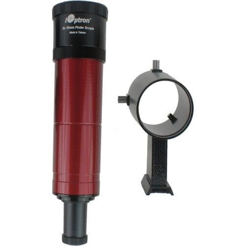 iOptron Accessory iOptron 8 x 50 mm Finderscope w/ Bracket - 6152