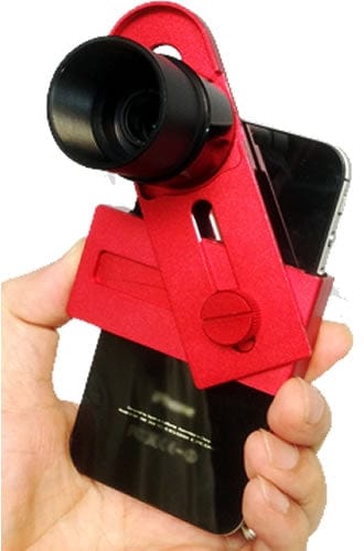 iOptron Accessory iOptron Smartphone Holder/Eyepiece Adaptor Red - 8432