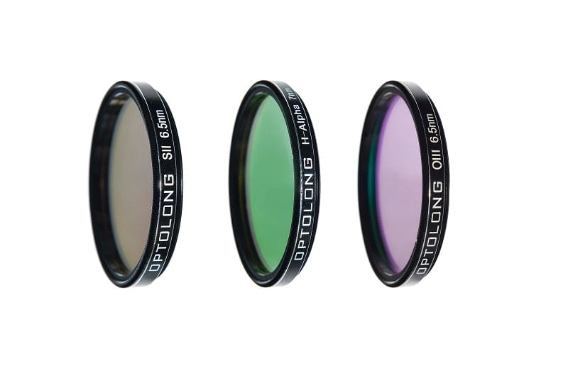 Optolong Filter 1.25" Optolong 7nm/6.5nm SHO S-II/H-Alpha/O-III 3 Piece Filter Set