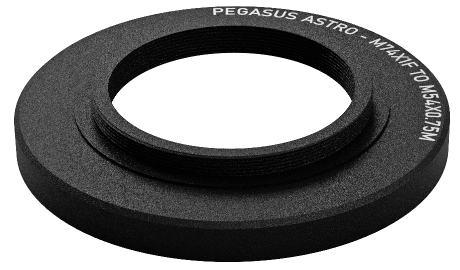 Pegasus Astro Accessory Pegasus Astro Adapter M74 Female to M54 Male (For SW Esprit 100) - PEG-ADAPT-M74F-M54M