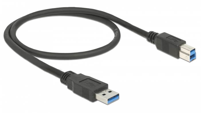 Pegasus Astro Accessory Pegasus Pair of Cables USB 3.0 Type-A Male to USB 3.0 Type-B Male 0.5 m black