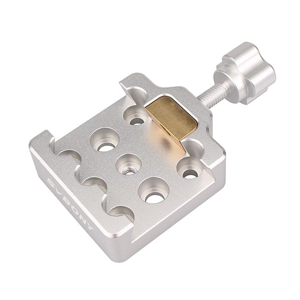 Svbony Accessory Silver Svbony Medium Dovetail Clamp with Brass Screws for Telescopes and Cameras - F9144