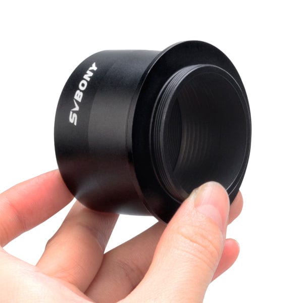 Svbony Accessory Svbony SV125 Black 2" to T2 Camera Adapter for SLR Cameras - F9196A