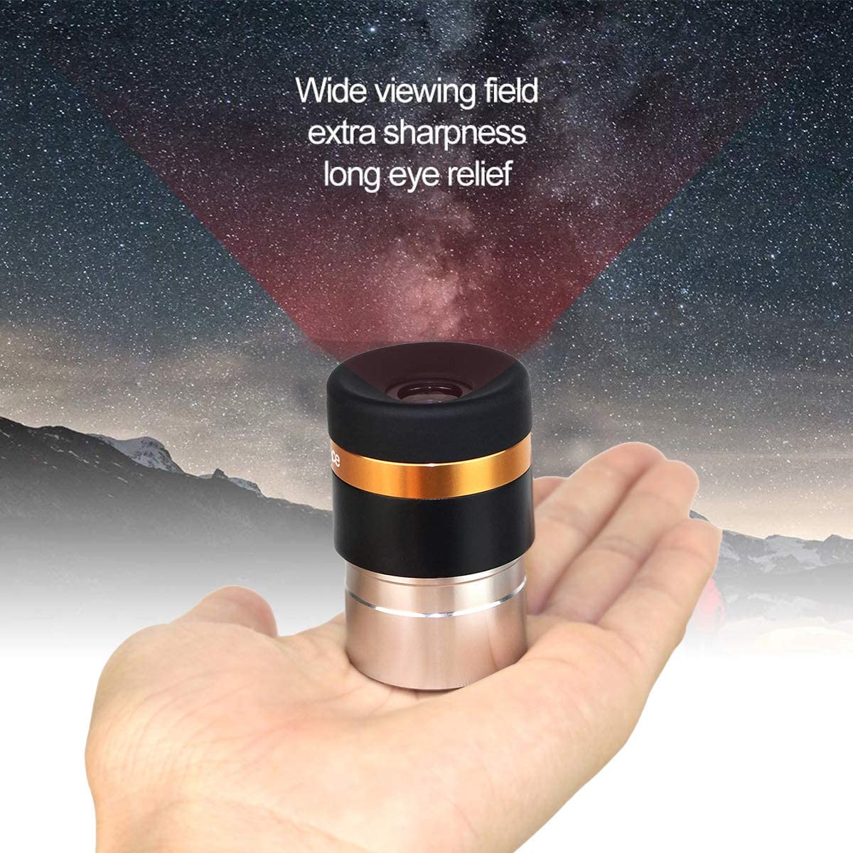 Svbony Eyepiece Svbony 62 Degree 1.25" 5-Element Plossl Eyepiece
