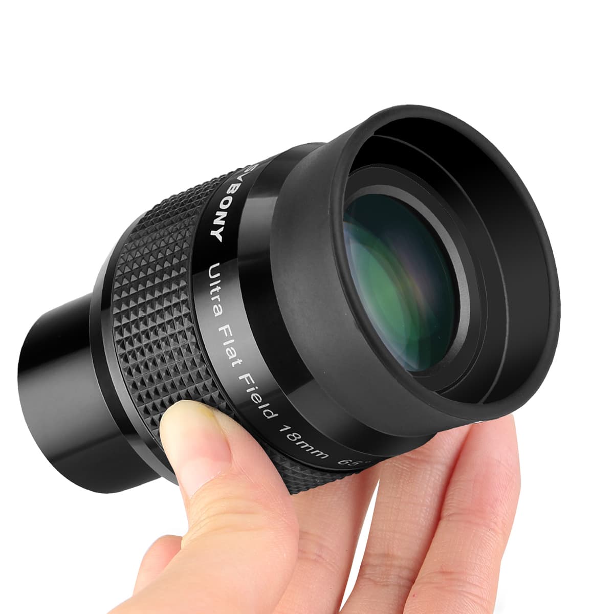 Svbony Eyepiece Svbony SV190 1.25" UF18mm Ultra Flat Field Eyepiece FMC - W9149B