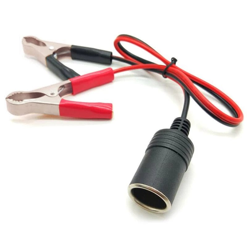 Telescopes Canada Accessory 12V Battery Clip On Power Adapter for Cigarette/Auto Connectors