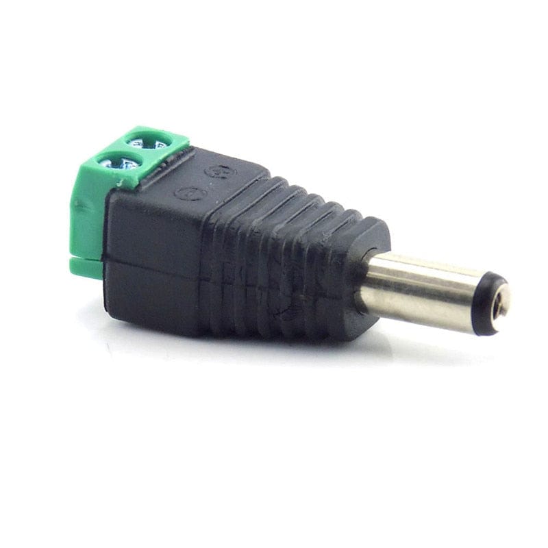 Telescopes Canada Accessory Male 12V DC 2.1mm Connector With Wiring Breakout Connectors