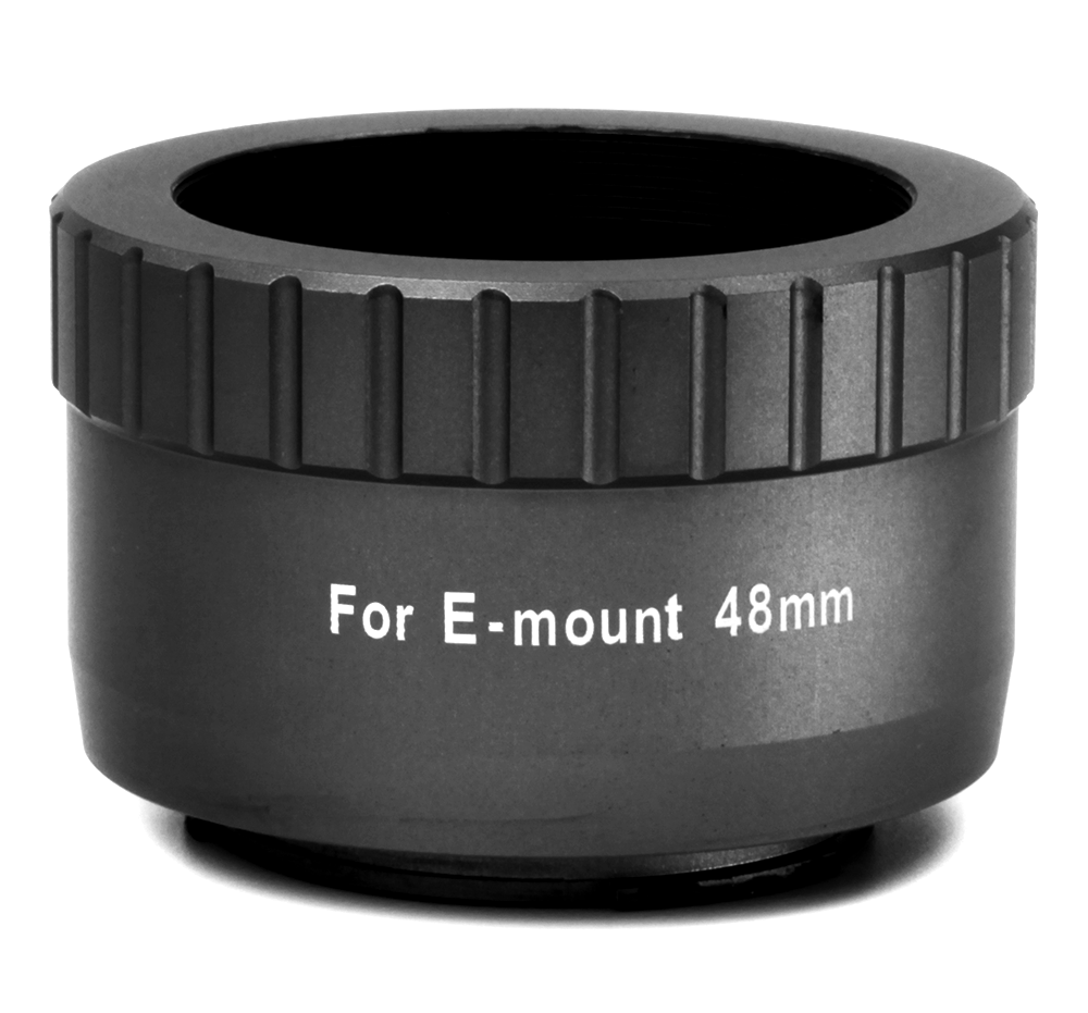 William Optics Accessory 48mm T mount for Sony E - Black William Optics T-Mount/T-Rings For DSLRs