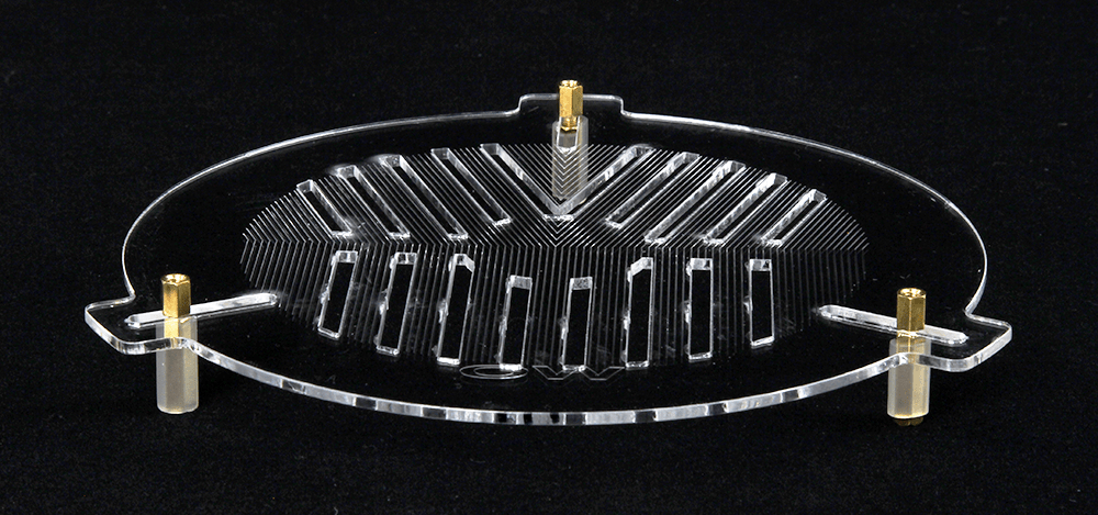 William Optics Accessory OD: 105mm-148mm William Optics Acrylic Transparent Diffraction Spikes Bahtinov Focusing Mask