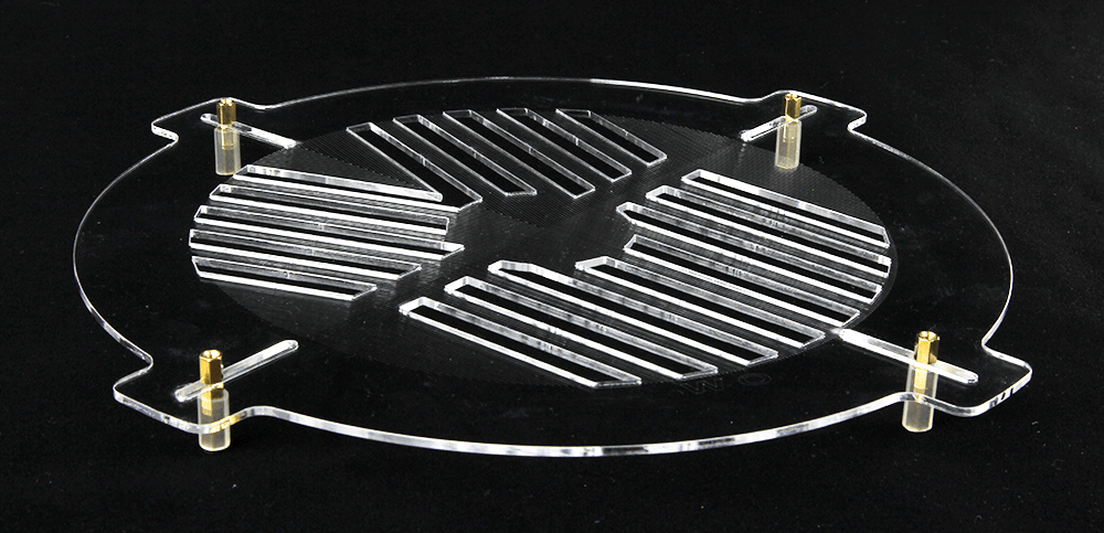 William Optics Accessory OD: 172mm-235mm William Optics Acrylic Transparent Diffraction Spikes Bahtinov Focusing Mask
