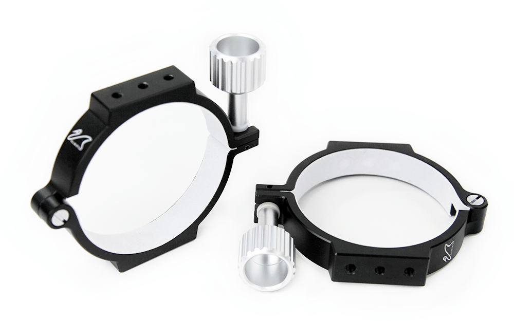 William Optics Accessory William Optics 90mm Mounting Rings - M-M80R-B