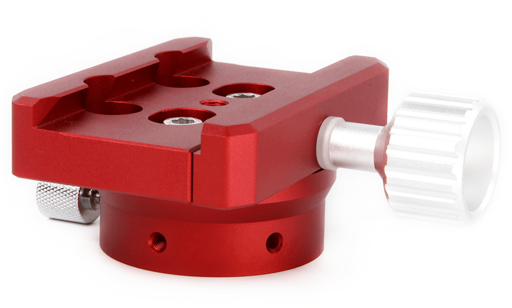 William Optics Accessory William Optics iOptron Skyguider Pro Dec Adapter & Vixen Style Saddle Plate Clamp - M-IOPSG-SPM+M-SP90RC