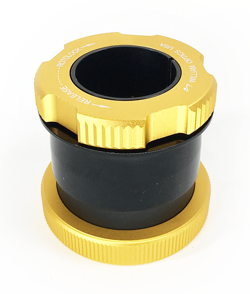 William Optics Accessory William Optics William Optics 1.25"SCT Rotolock Eyepiece Adapter/Visual Back with SCT Threads - F-ROTO-A2-125-SCT-TA