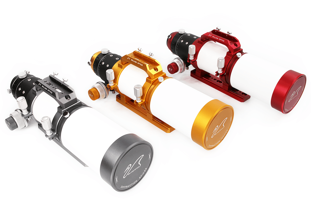 William Optics Telescope William Optics All New Gran Turismo 81 IV APO Refractor with 2.5" R&P Focuser - A-F81GTIV