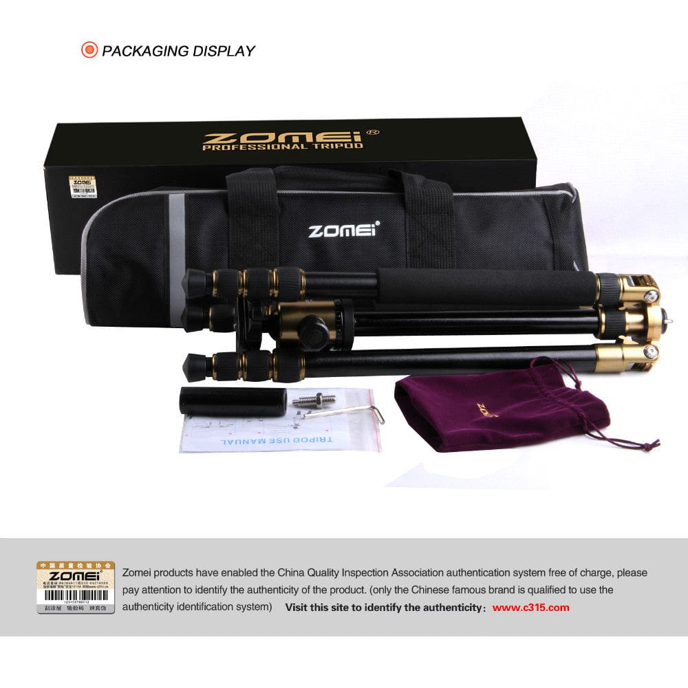Zomei Tripod Zomei Heavy Duty Tripod/Monopod with Quick Release Plate and Ball Head - Z818