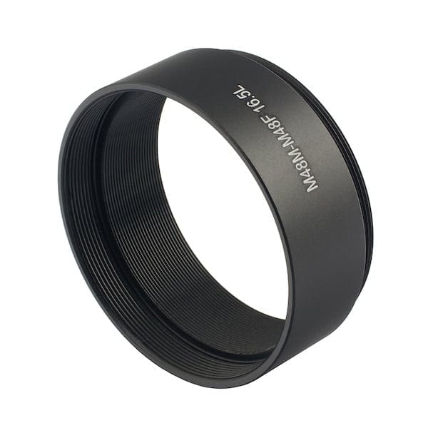 ZWO Accessory ZWO M48 (male) - M48 (female) 16.5mm Adapter - ZWO-M48-EXT16.5