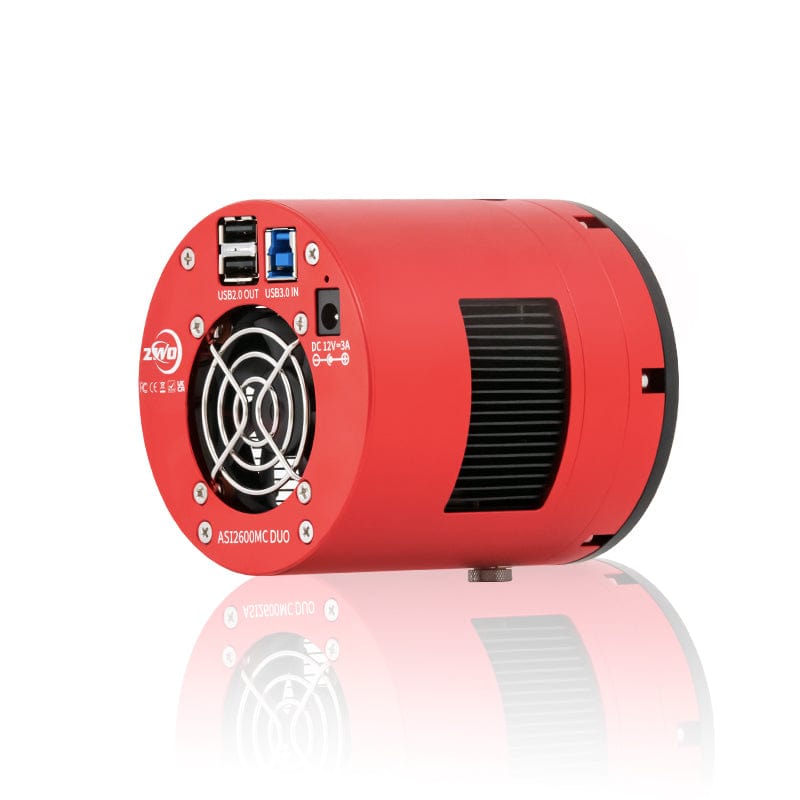 ZWO Camera ZWO ASI2600MC DUO Cooled Colour CMOS Astrophotography Camera with Built in Guiding Sensor - ASI2600MC-DUO