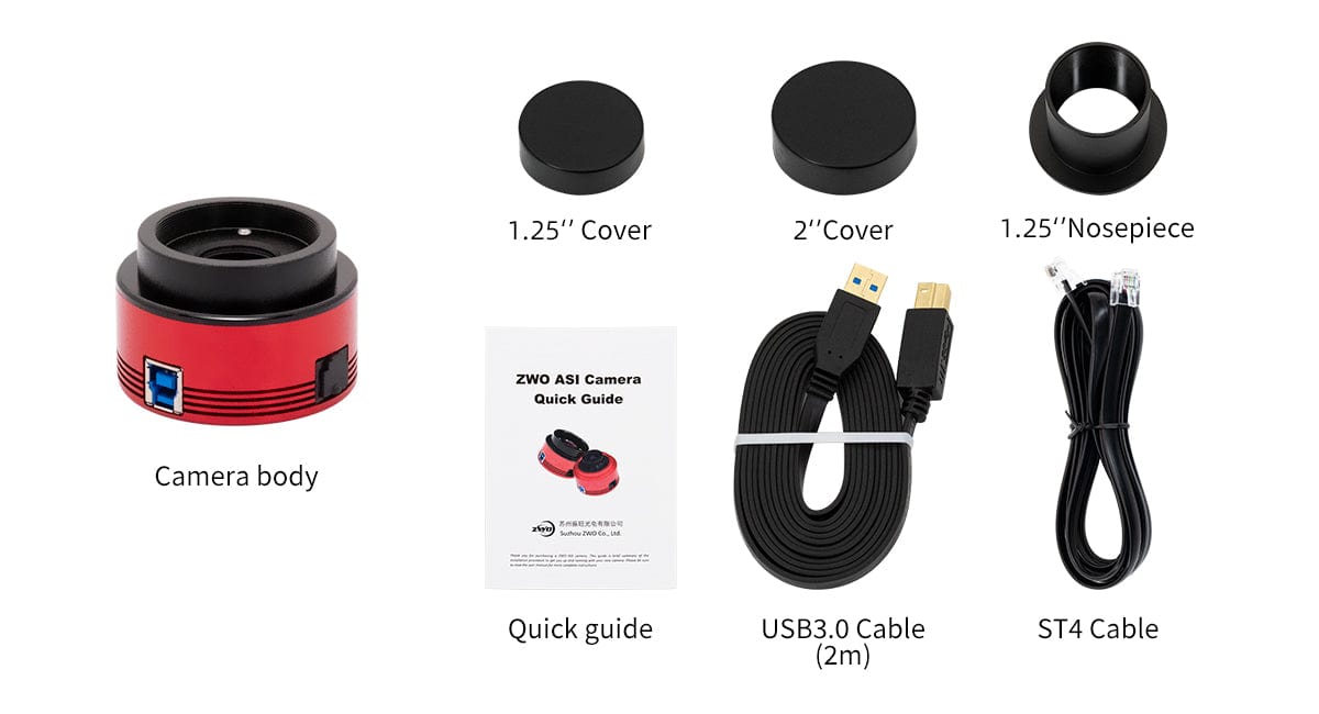 ZWO Camera ZWO ASI482MC 2.1MP USB 3.0 Color Camera - ASI482MC