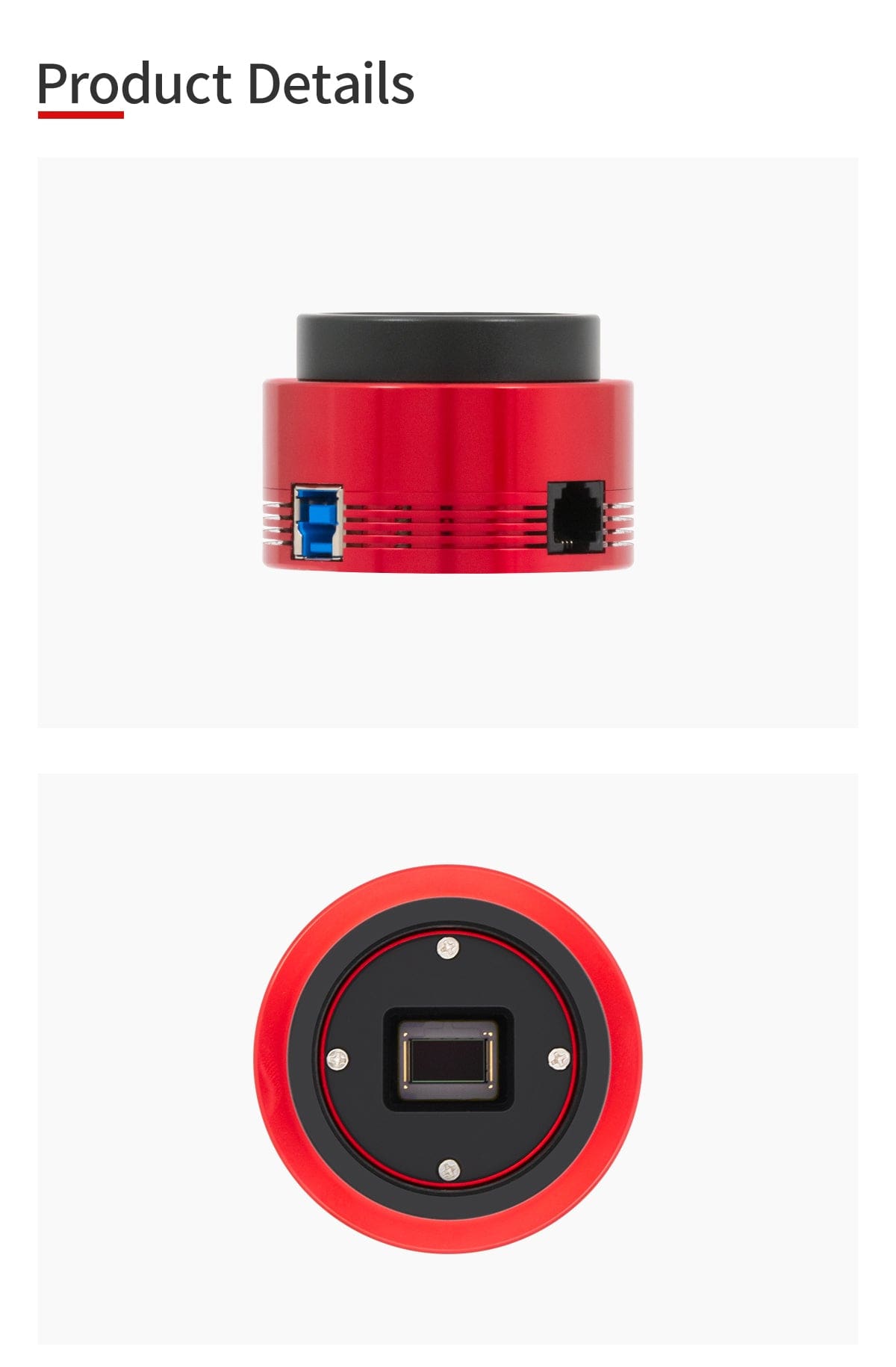 ZWO Camera ZWO ASI585MC 8.29MP USB 3.0 Color Camera - ASI585MC