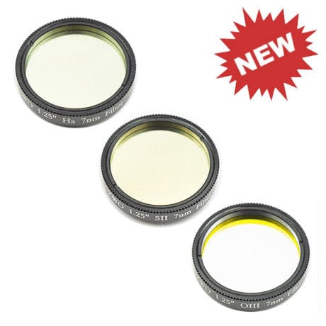 ZWO Filter 1.25" ZWO 3 Piece Ha/SII/OIII 7nm Filter Set