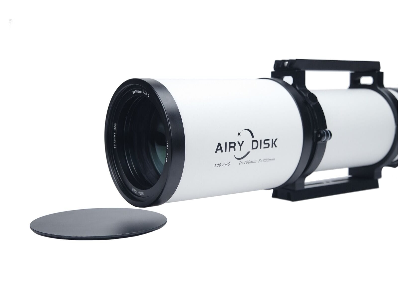 Airy Disk Telescope Airy Disk APO 106mm f/6.6 Triplet ED FCD-100 Apochromatic Refractor w/ Aluminum Case