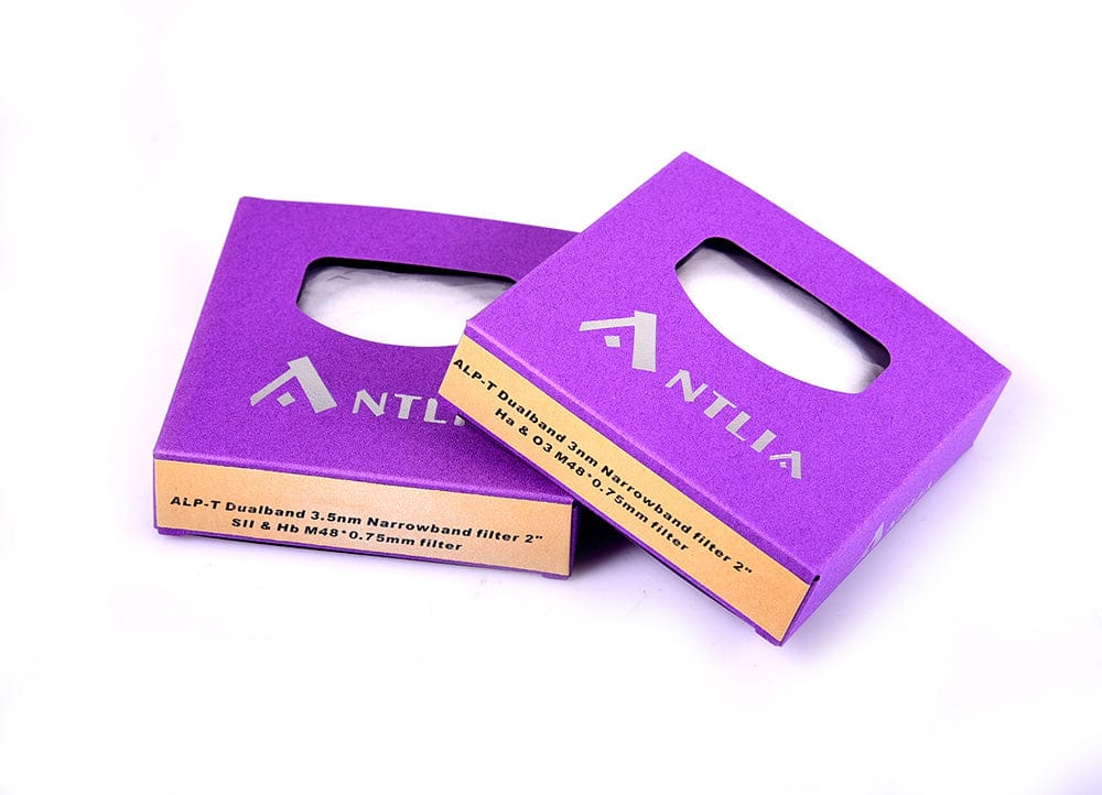 Antlia Filter Antlia ALP-T Dual Band Highspeed 3nm Ha & OIII / 3.5nm SII & Hb 2" Mounted Filters