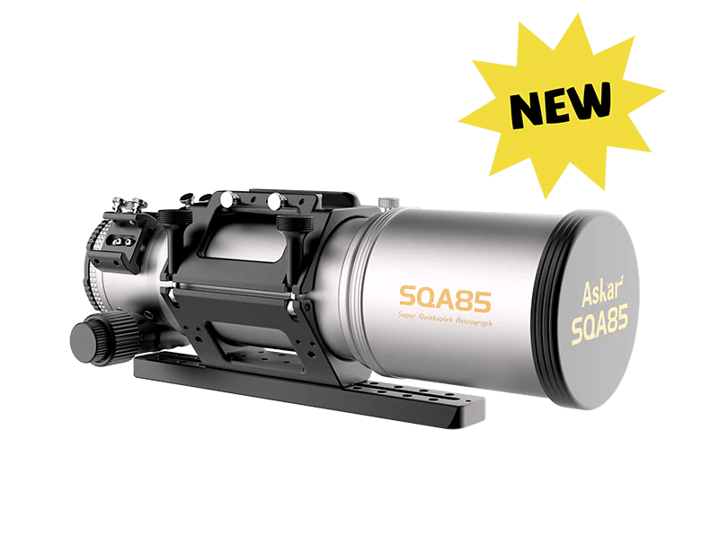 Askar Telescope Askar SQA85 High-quality quintuplet air-spaced SD glass Petzval Astrograph - ASKAR-SQA85