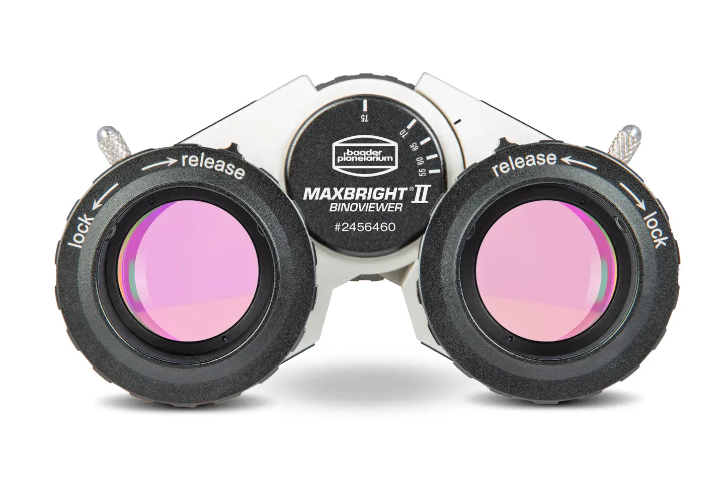 Baader Planetarium Accessories Baader MaxBright® II Binoviewer with adapters to T-2 and Zeiss micro-bayonet in a padded carrying case, Viewer Only NEW Version - 2456460