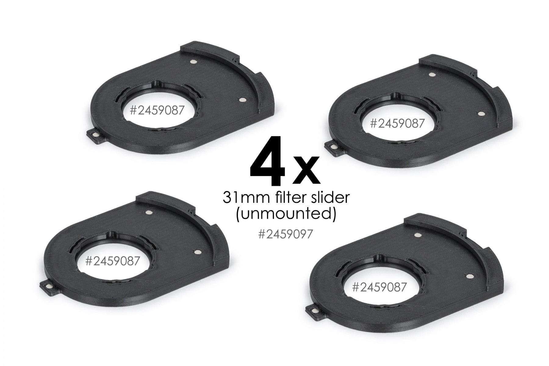 Baader Planetarium Accessory 4x Filterholder 31mm for FCCT (3D-printed) for unmounted Ø 31x2mm Baader Filter