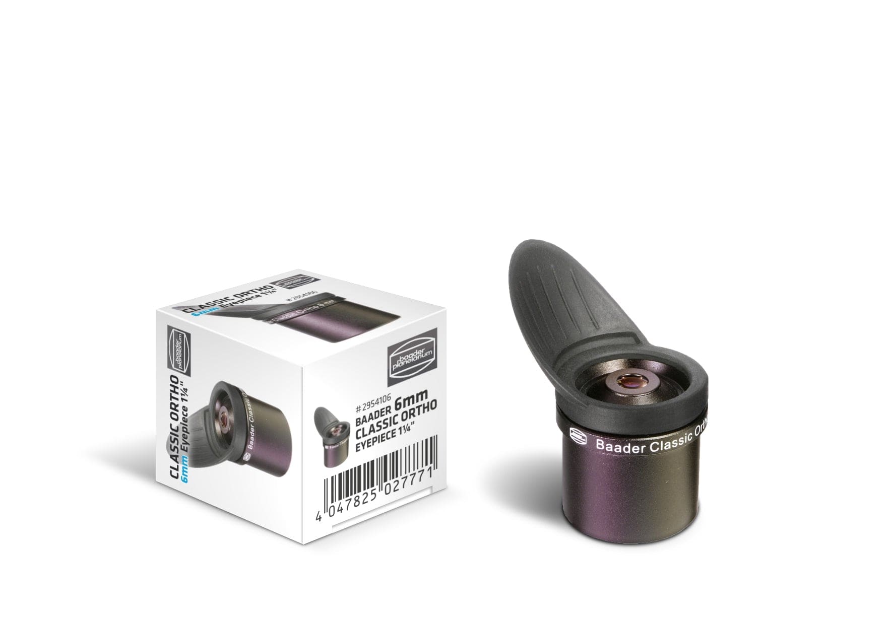 Baader Planetarium Accessory 6mm Baader Classic Ortho 6mm, 10mm, 18mm 1¼" Eyepiece (HT-MC) - 2954106