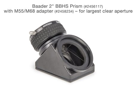 Baader Planetarium Accessory Baader 2" BBHS Mirror Diagonal with 2" Click-Lock Clamp - 2456115